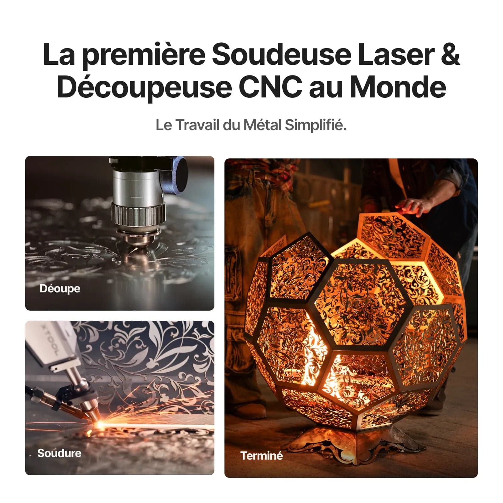 xTool MetalFab, visuel de présentation xTool 4
