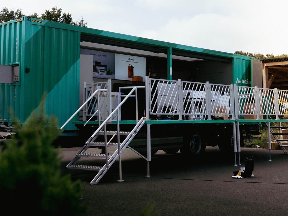 Le camion showroom xTool aux 24 Heures du Mans